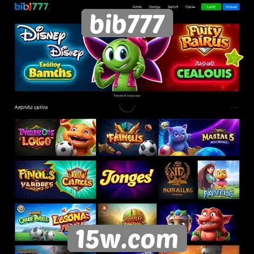 Explorando a variedade de jogos no bib777